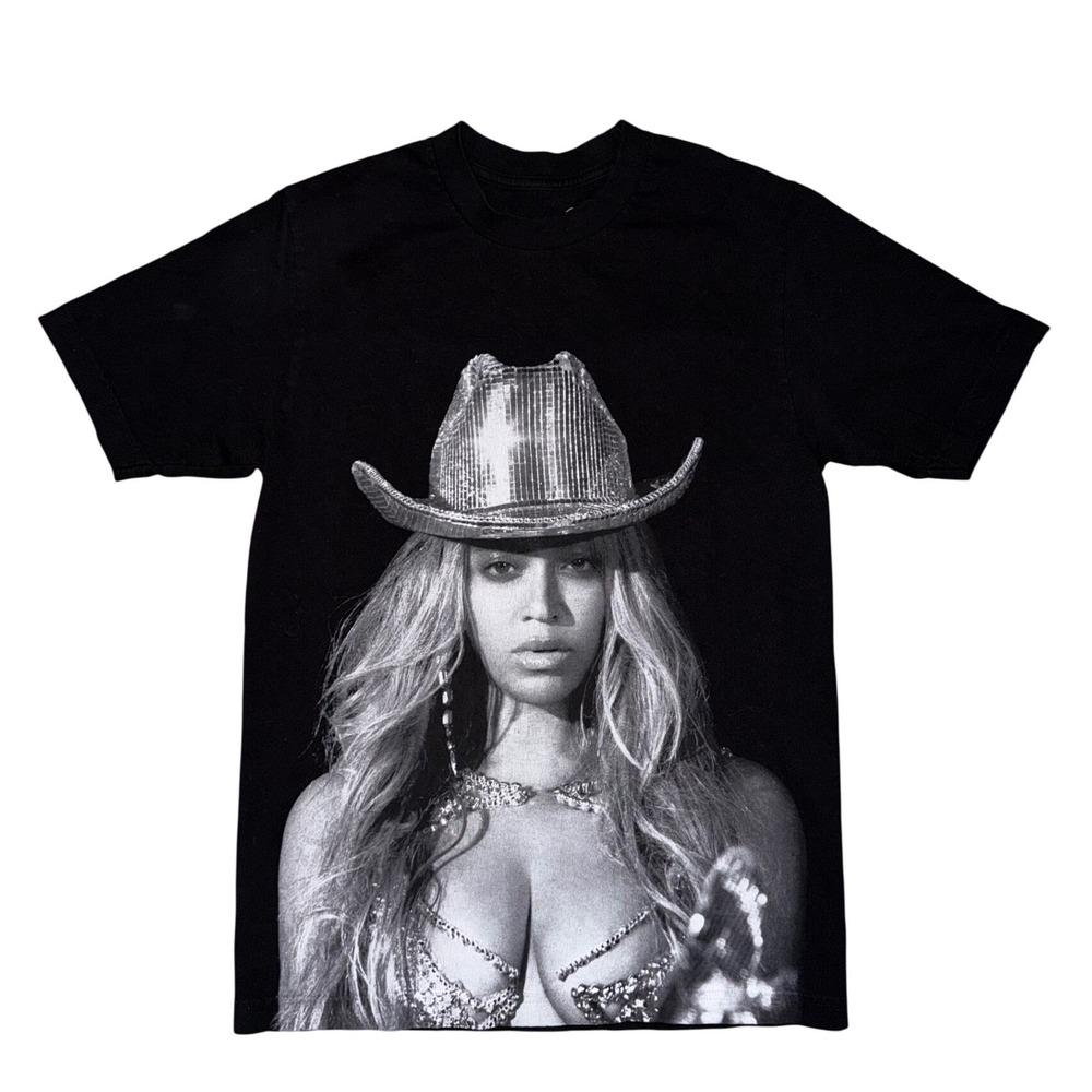 Beyonce Renaissance World Tour 2023 Graphic‎ T-Shirt Black RWT2023 Small L2